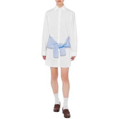 THE PRINTED COTTON POPLIN DRESS